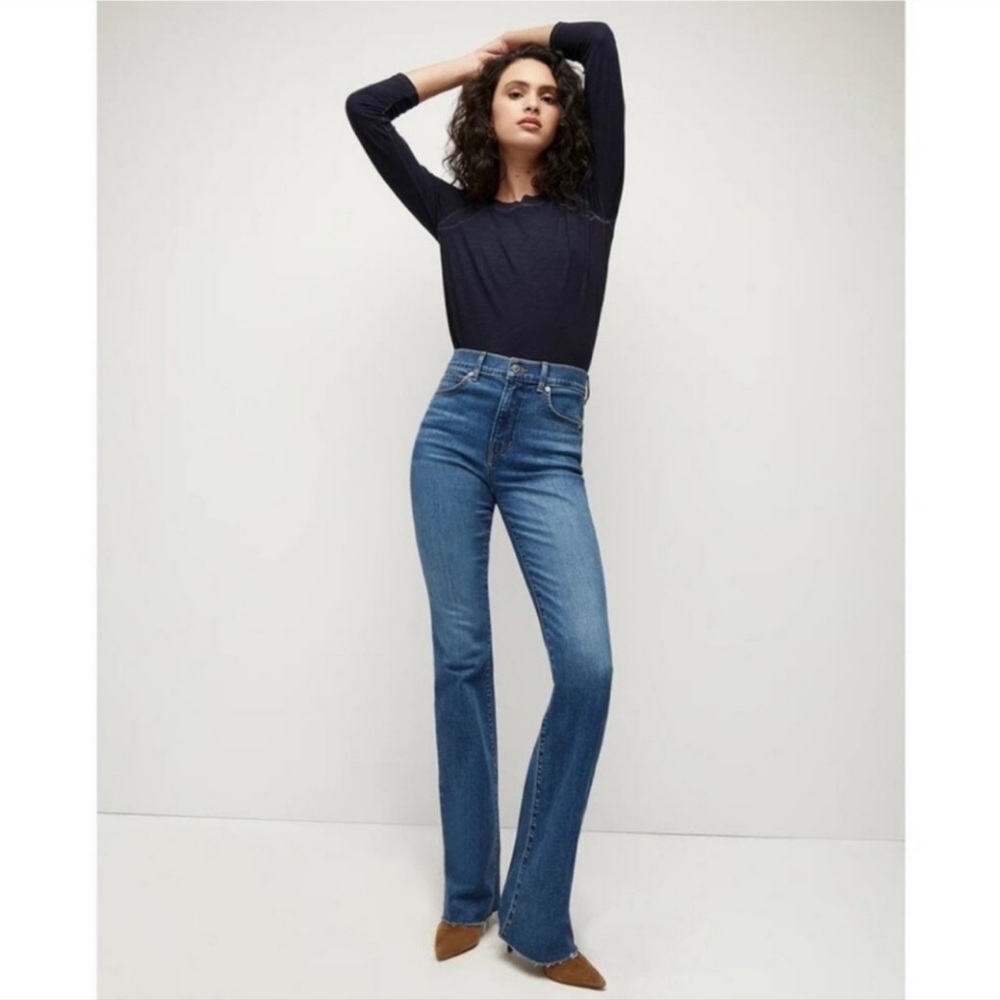 Veronica Beard Blue Bootcut Jeans